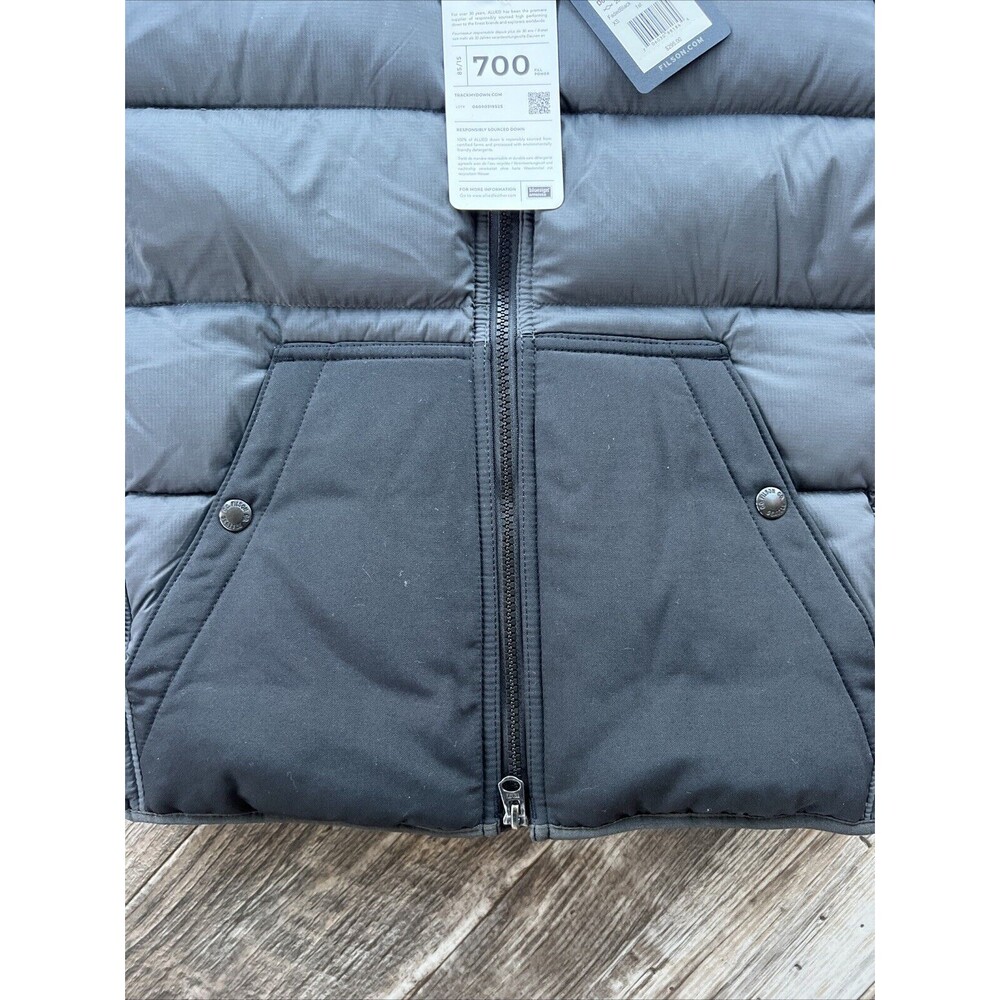 Filson Women's Goose Down‎ Featherweight 700 Hooded Puffer Parka Size XS $295 - Picture 5 of 7